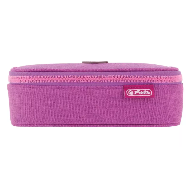 Astuccio portapenne Herlitz beatBox ABC Soft poliestere rosa viola 225x120x70mm