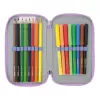 Set di cancelleria Herlitz Mystic Mermaid 23 pezzi blu rosa poliestere