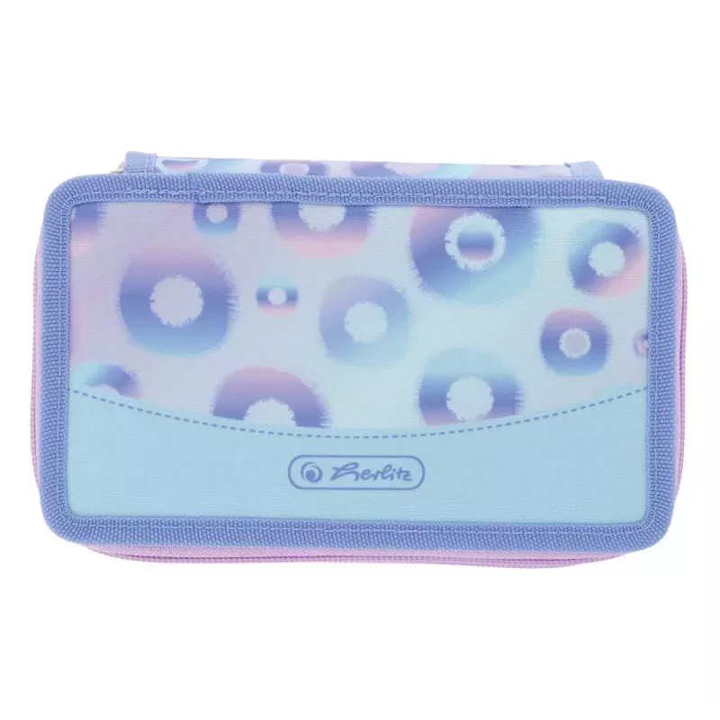 Set di cancelleria Herlitz Mystic Mermaid 23 pezzi blu rosa poliestere
