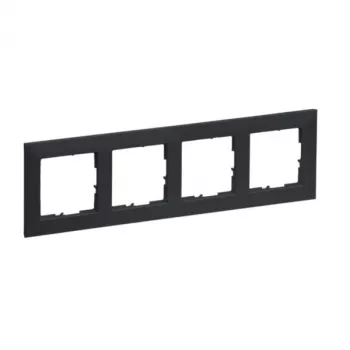 Legrand 765474 placca di copertura/coprifrutto antracite
