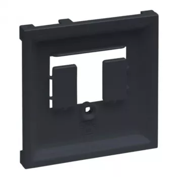 Legrand 765455 placca a parete/coprifrutto nero