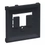 Legrand 765455 placca a parete/coprifrutto nero