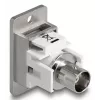 DeLOCK 90880 presa BNC femmina argento bianco 50 Ω