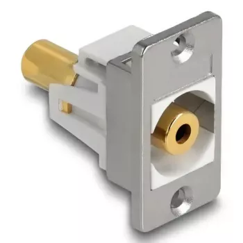 DeLOCK 90883 presa 3,5 mm argento bianco connettore femmina