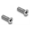 DeLOCK 90887 modulo Keystone piatto nero argento bianco DC 5,5 x 2,5