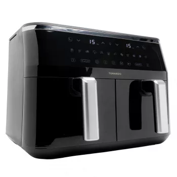 TORNADO TAFT-1000-GS | friggitrice ad aria doppia 9L, friggitrice ad aria, 9 L, 60 °C, 200 °C, 12 persone, 540 min
