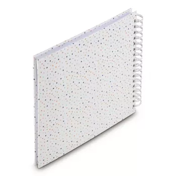 Album fotografico Hama Confetti multicolore 100 fogli 10 x 15 cm rilegatura a spirale