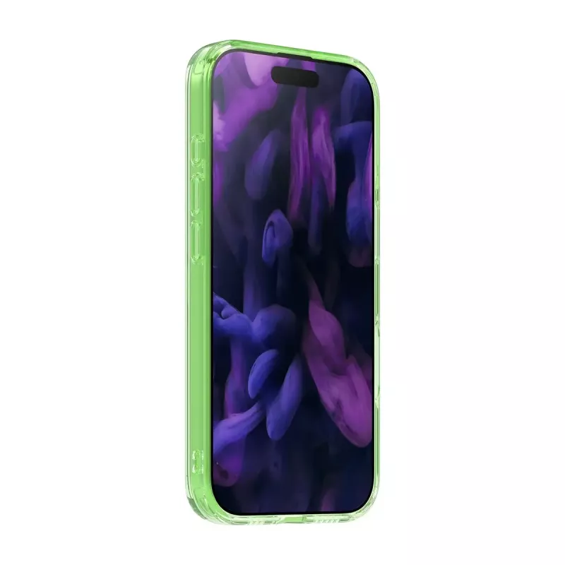 Cover LAUT CRYSTAL FLURO iPhone 17 verde chiaro 16 cm
