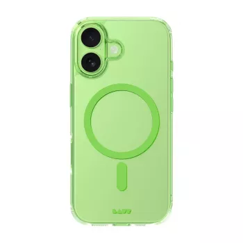 Cover LAUT CRYSTAL FLURO iPhone 17 verde chiaro 16 cm