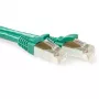 ACT verde cavo patch LSZH SFTP CAT6A da 20 metri, con protezione linguetta, con connettori RJ45