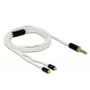 Cavo audio DeLOCK 85846 1,2 m 4,4 mm 2x MMCX bianco
