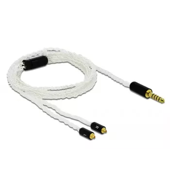 Cavo audio DeLOCK 85846 1,2 m 4,4 mm 2x MMCX bianco
