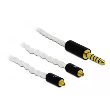Cavo audio DeLOCK 85846 1,2 m 4,4 mm 2x MMCX bianco