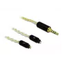 Cavo audio DeLOCK 85849 1,25 m 3,5 mm bianco