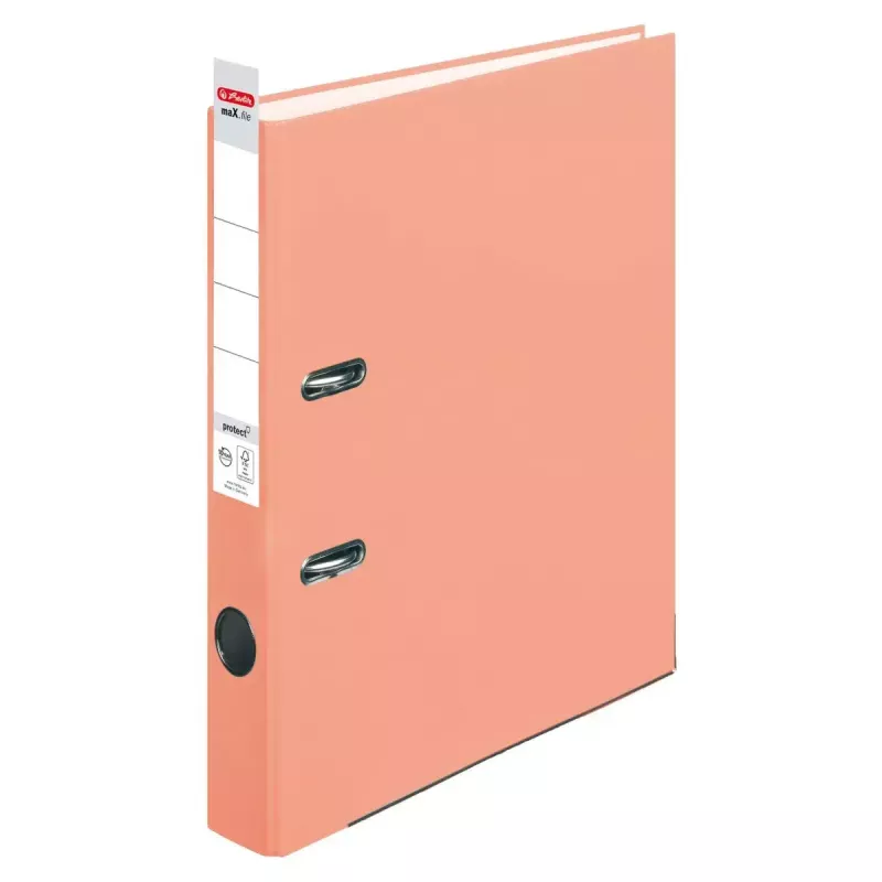 Raccoglitore ad anelli Herlitz maX.file A4 arancione