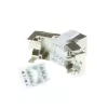 Jack Keystone CAT8 schermato senza attrezzi ACT TD8511