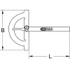 Goniometro KS Tools 300.0640