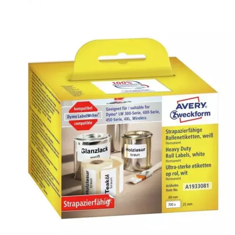 Etichetta adesiva rettangolare Avery A1933081