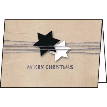 Biglietto d'auguri Sigel biglietti di Natale DS079 25 pezzi 148x105 mm