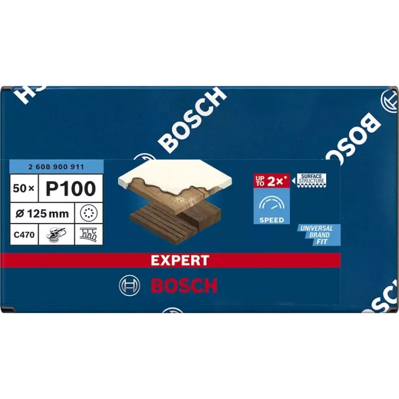 Dischi abrasivi Bosch Expert C470 50 pz.