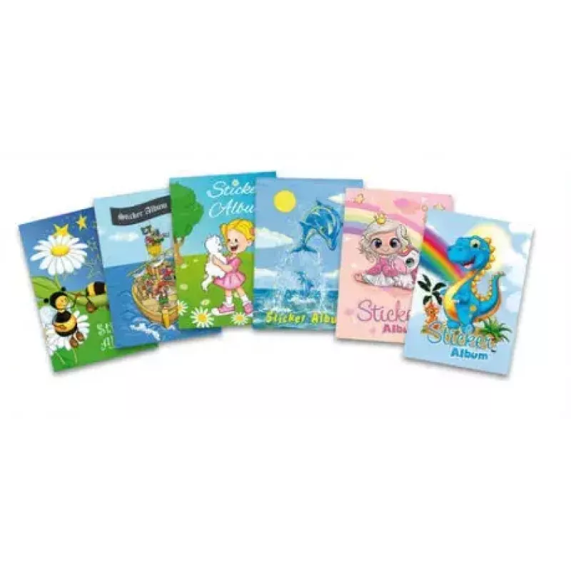 HERMA Unicorn Best Friends album di adesivi, A5, 16 pagine