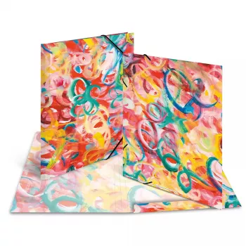Raccoglitore cartone multicolore A3 HERMA 19296 larghezza 335 mm altezza 440 mm