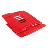 Portadocumenti HERMA 19973 metallo rosso 198x190x157 mm