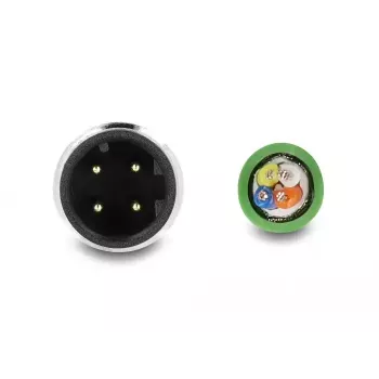 Cavo di rete DeLOCK M12 4 pin codifica D estremità libere TPU 5 m
