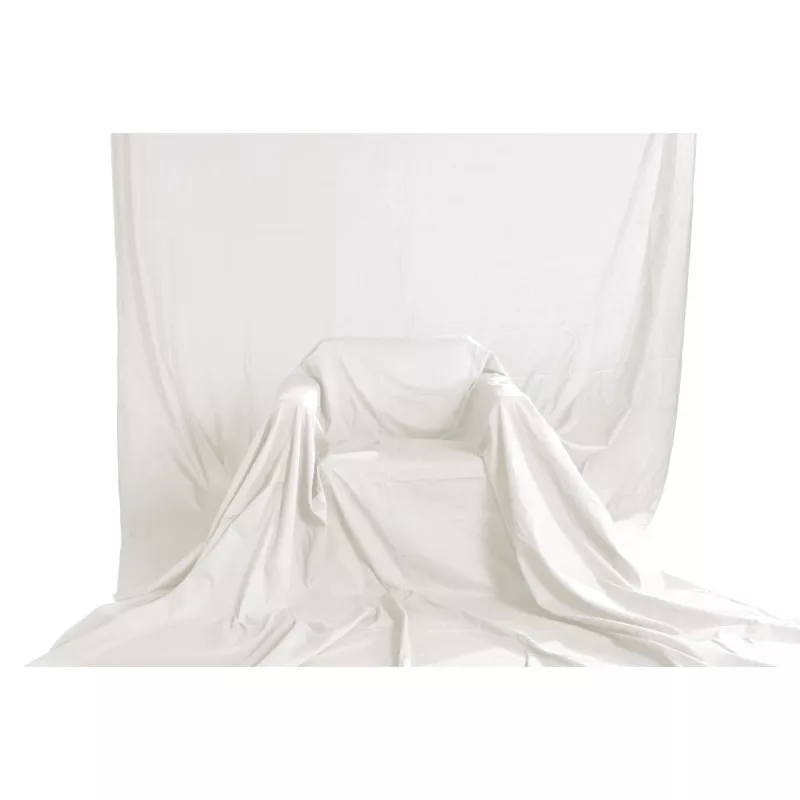 Fondale Hama 00021156 bianco cotone 2950 mm x 6000 mm