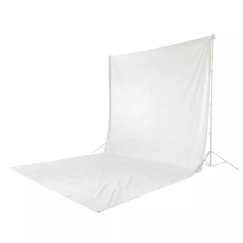 Fondale Hama 00021156 bianco cotone 2950 mm x 6000 mm