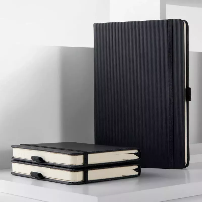 Agenda settimanale Sigel CO701 copertina rigida 192 pagine nero