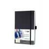 Agenda settimanale Sigel CO701 copertina rigida 192 pagine nero