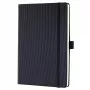 Agenda settimanale Sigel CO701 copertina rigida 192 pagine nero