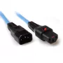 ACT cavo di alimentazione C13 IEC Lock - C14 blu 3 m, PC963