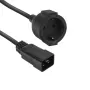 Cavo di alimentazione ACT C20 CEE 7/3 nero 0,2 m 230 V 16 A