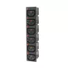 ACT C13 IEC Lock Net Entree (6x uscita) - nero, PA135015BK6