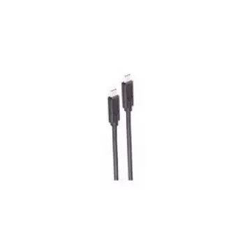 Cavo USB ShiverPeaks BS13-63005 USB4 Gen 3x2 0,25 m USB C nero
