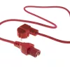 ACT cavo di alimentazione connettore principale CEE 7/7 (angolare) – C15 rosso 1,5 m