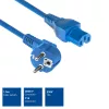 ACT AK5295 cavo di alimentazione CEE 7/7 a C15, 1,5 m, blu