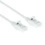 ACT bianco 2 metri LSZH U/UTP CAT6 Datacenter Slimline cavo patch con protezione del fermo e connettori RJ45