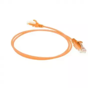 ACT arancione 5 metri LSZH U/UTP CAT6 Datacenter Slimline cavo patch senza fermo con connettori RJ45