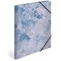 Herma 19773 cartella tradizionale cartone blu A4