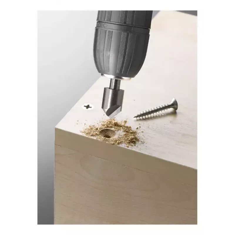 Punta per svasare KWB 511100 3 pezzi per metallo legno