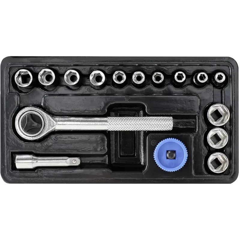 KWB 371990 set di inserti per chiavi a bussola, 16 pezzi
