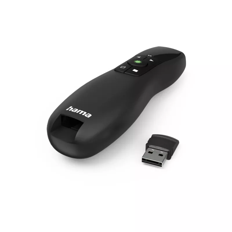 Hama 00139918 Puntatore laser 550 nm 20 m Nero