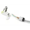 ACT connettore RJ45 CAT6A schermato per terminazione sul campo, senza attrezzi, 4PPoE 100W