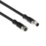 ACT Industrial Cavo sensore 1,50 metri M8A 3 poli connettore maschio su connettore femmina M8A 3 poli, cavo TPE Ultraflex Xtreme, schermato