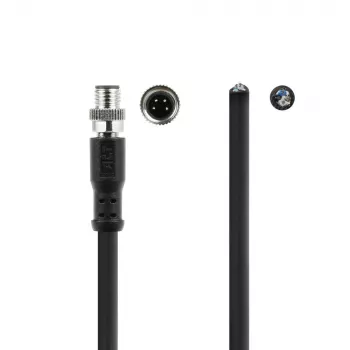 ACT Industrial Cavo sensore 1,50 metri M8A 4 poli connettore femmina su estremità libera, cavo TPE Ultraflex Xtreme, schermato