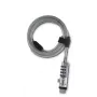 Hama cavo di sicurezza USB argento, trasparente 1,8 m