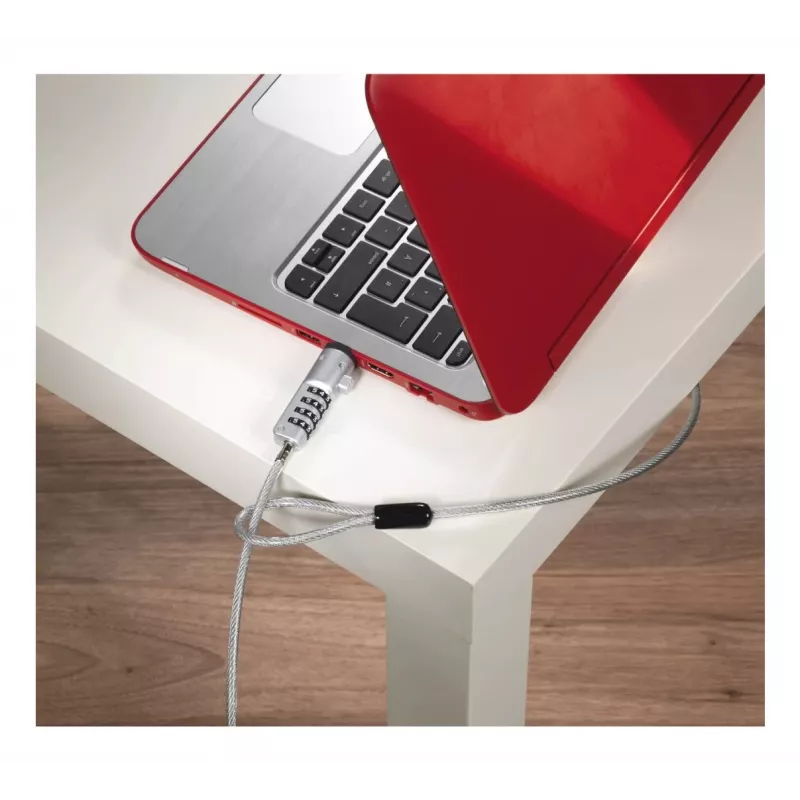Hama cavo di sicurezza USB argento, trasparente 1,8 m